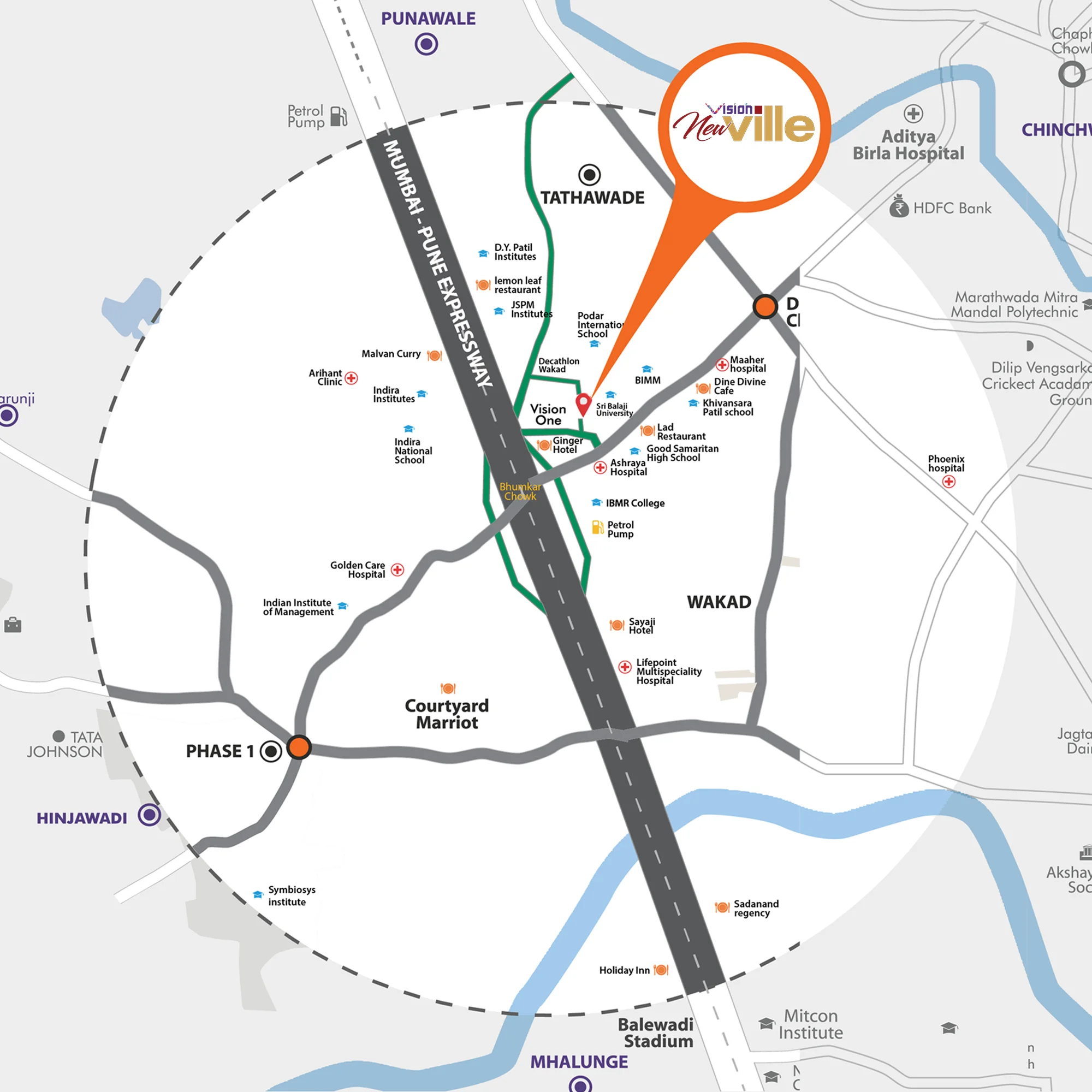 Vision New Ville Map